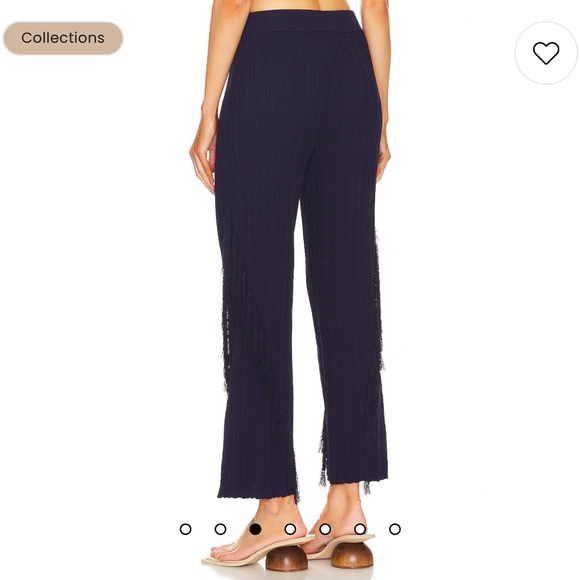 Cult Gaia Maude Knit Pant in Evening Blue - Picture 2 of 5